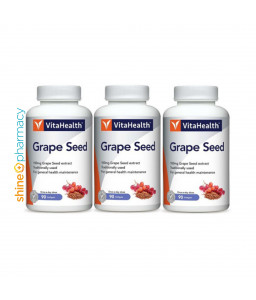 VitaHealth Grape Seed 3x90s