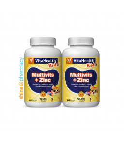 VitaHealth Kids Multivits + Zinc 2x60s