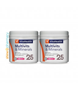 VitaHealth Multivits & Minerals 2x100s