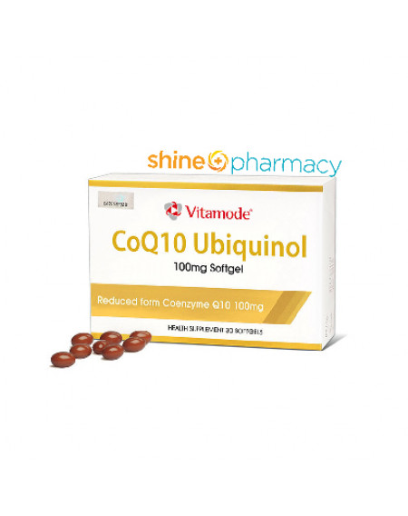 Vitamode® CoQ10 Ubiquinol 100mg Softgel (Twin Pack)  2x30s