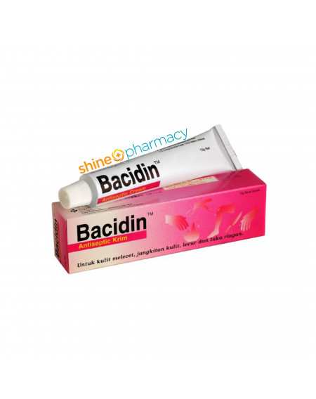 Bacidin Antiseptic Cream 15gm