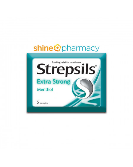 Strepsils Extra Strong Menthol 6s