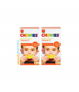 Chewies Vitamin C 100mg (Orange) 75sx2