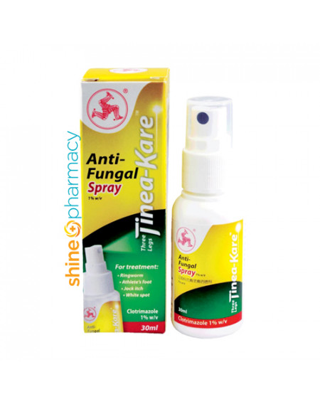 Three Legs Tinea-Kare Antifungal Spray 30mL