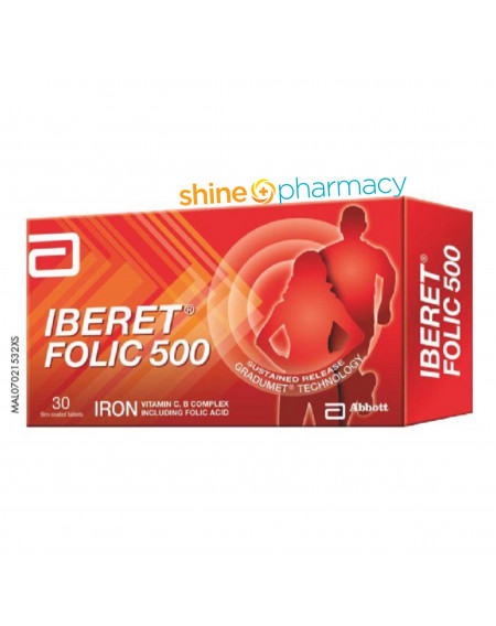 Abbott Iberet Folic-500 30s