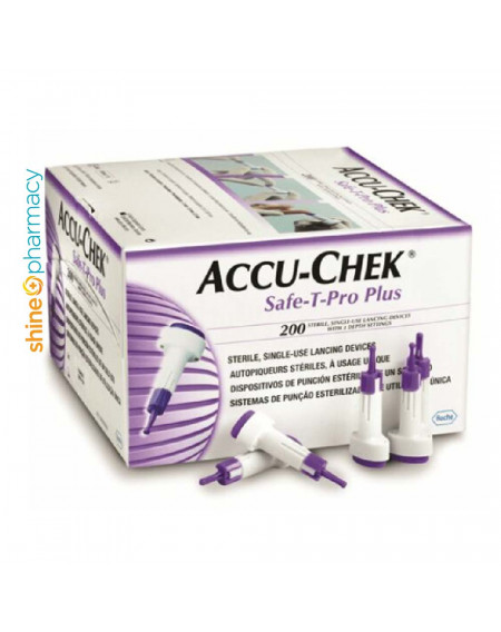 Accu Chek Safe-T-Pro Plus Lancet 200s