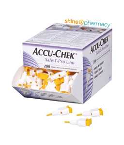 Accu Chek Safe-T-Pro Uno Lancet 200s