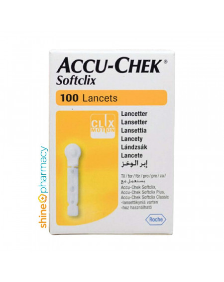 Accu Chek Softclix Lancet 100s