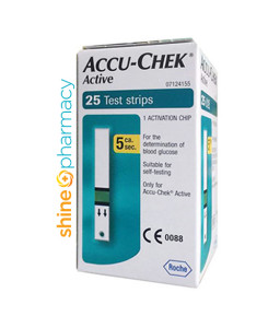 Accu Chek Active Test Strip 25s