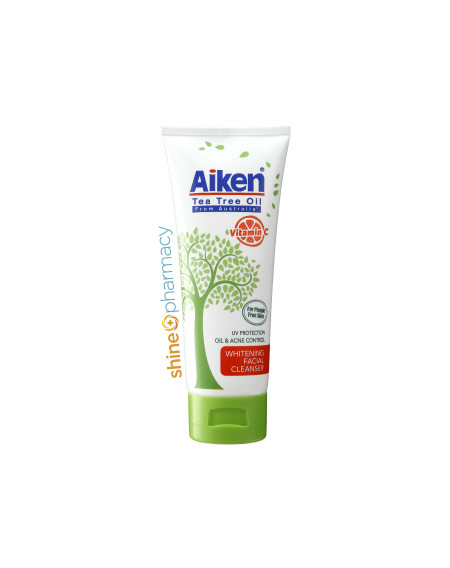 Aiken Tea Tree Oil Whitening Facial Cleanser 100gm
