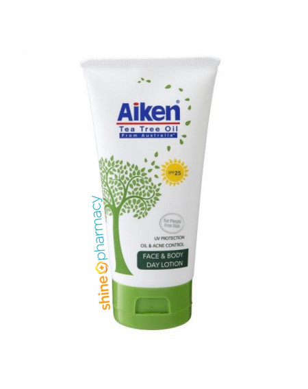 Aiken Tea Tree Oil Sunscreen Face & Body Day Lotion 150gm
