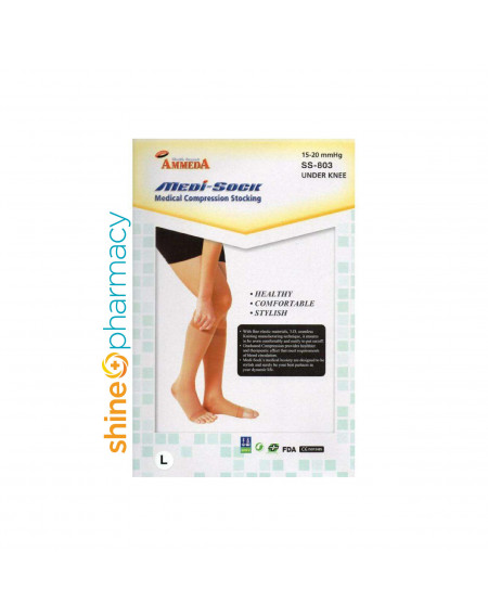 Ammeda Medical Compression Stocking Under Knee 