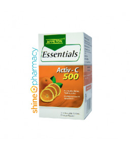 Appeton Essentials Vit C 500mg Tab (Orange) 30s 