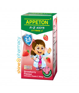 Appeton Child Vit C A-Z 30mg Tab (Strawberry) 100s