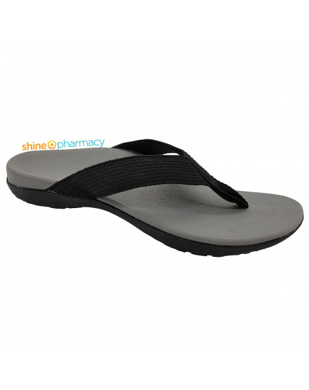 Axign Orthotics Flip Flops - Grey / Black