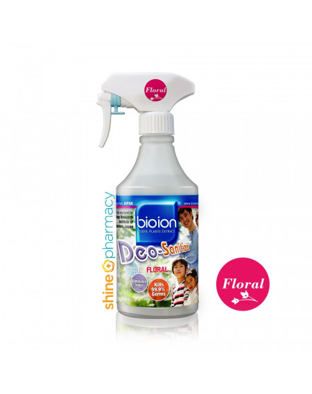 Bioion Deo-Sanitizer Spray (Floral) 500ml