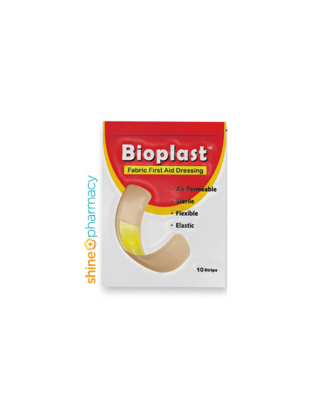 Bioplast Fabric First Aid Dressing 10s 