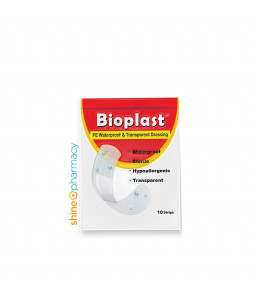 Bioplast PE Waterproof & Transparent Dressing 10s