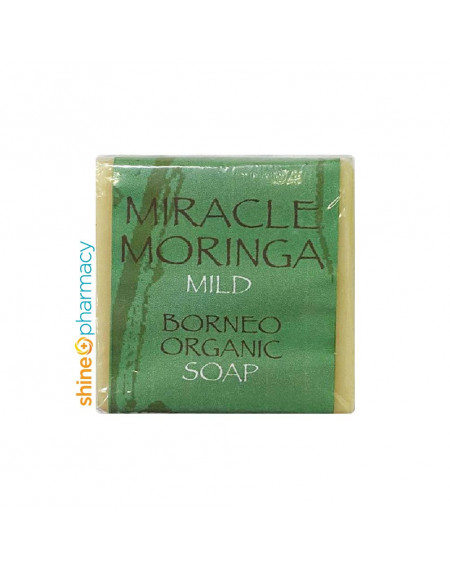 Borneo Organic Soap Bar - Miracle Moringa