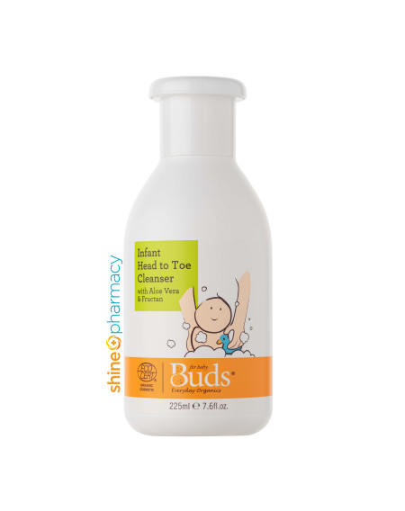Buds Everyday Organics Infant Head to Toe Cleanser 225mL