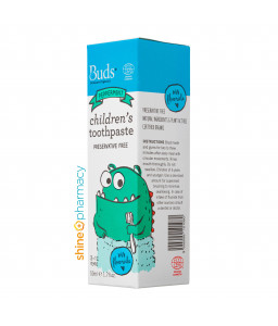 Buds OralCare Organics Children's Toothpaste with Fluoride (Peppermint) 50mL