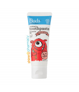 Buds OralCare Organics Children's Toothpaste with Xylitol (Strawberry) 50mL