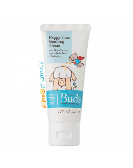 Buds Soothing Organics Nappy Time Soothing Cream 50mL