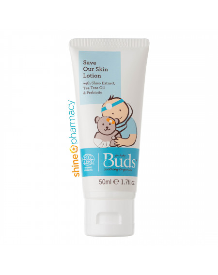 Buds Soothing Organics Save Our Skin Lotion 50mL