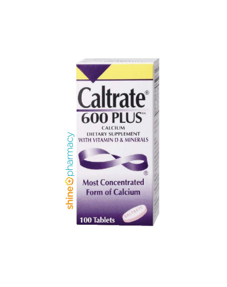 Caltrate® 600 Plus 100s