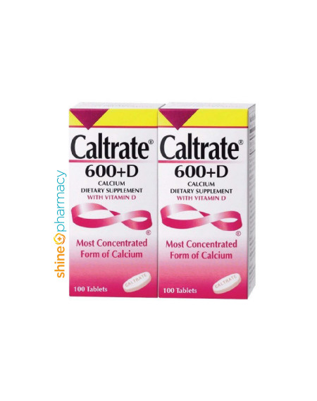 Caltrate® 600 + D 2x100s