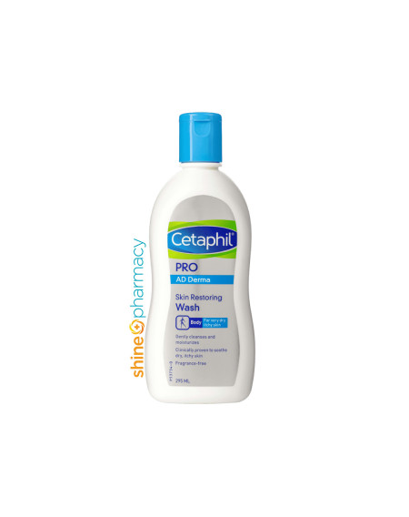 Cetaphil Pro AD Derma Skin Restoring Wash 295ml
