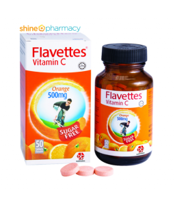 Flavettes Eff Vitamin C Orange 500mg SF 50s