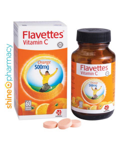 Flavettes Vitamin C Orange 500mg 60s
