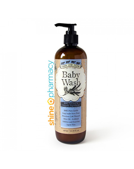 Four Cow Baby Wash 485ml