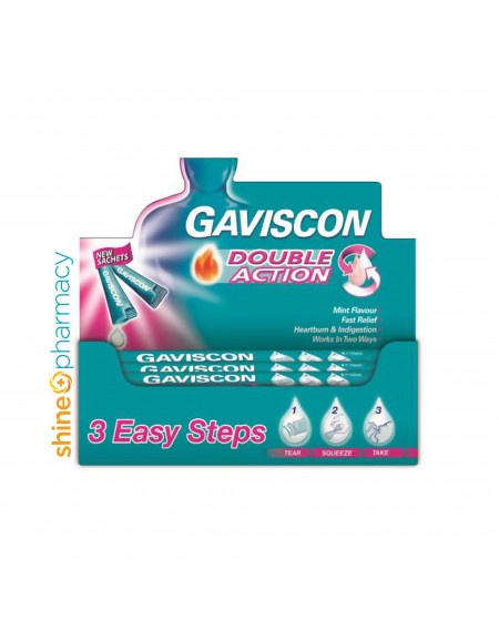 Gaviscon Double Action Sachets 24s 