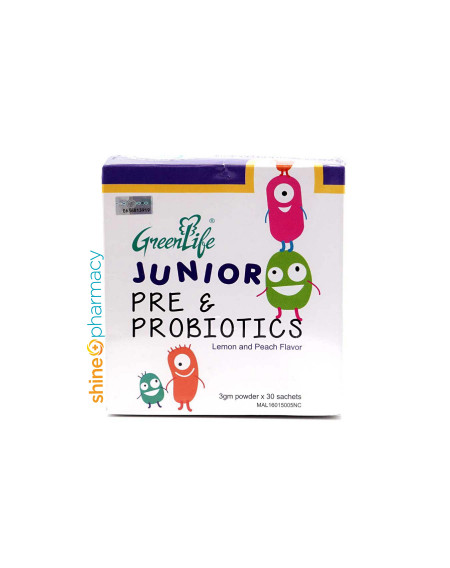 Greenlife Junior Pre & Probiotics Powder 30s