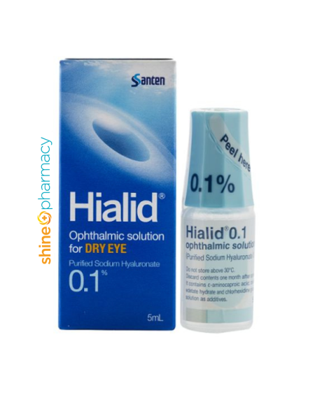 Hialid® 0.1 Ophthalmic Solution 5mL