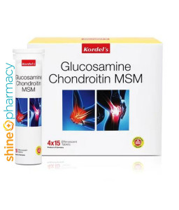 Kordel's Glucosamine Chondroitin MSM Effervescent 4x15s