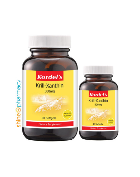 Kordel's Krill-Xanthin 500mg 90 softgels + 30 softgels