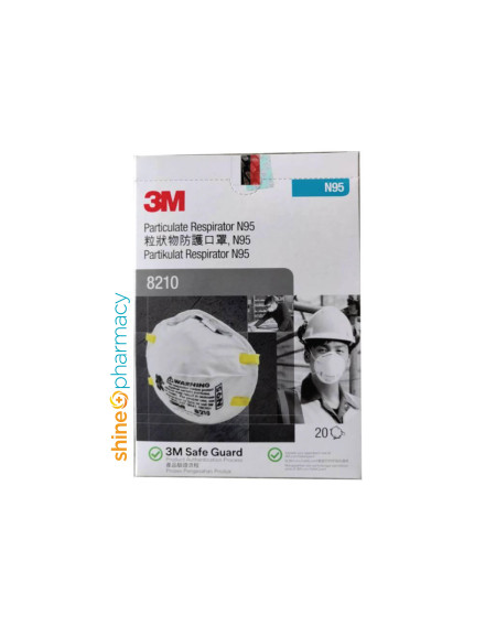 3M N95 Particulate Respirator [8210] 20s