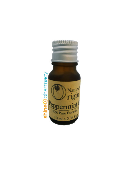 Natural Origin Peppermint Essential Oil 10ml