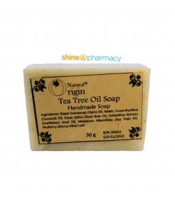 Natural Origin Tea Tree Handmade Soap 30g