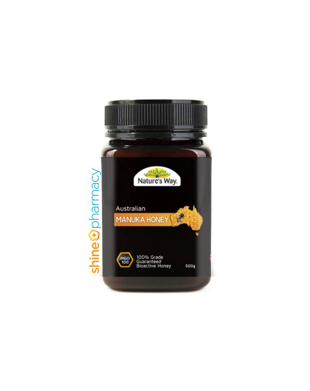 Nature's Way Australian Manuka Honey MGO 100 500gm