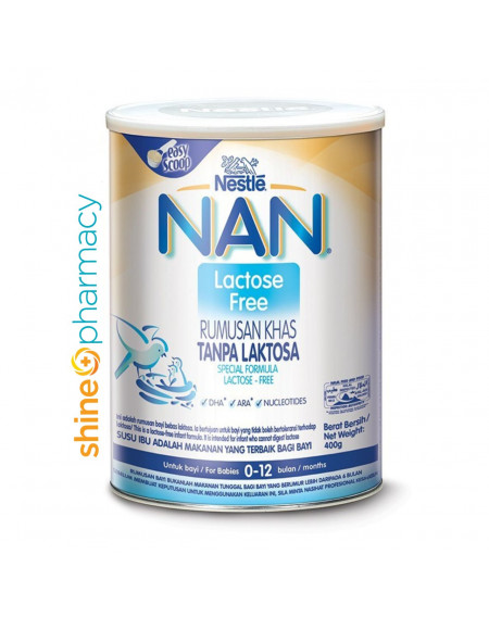 Nestle Nan Lactose Free 0-12 Months 400g
