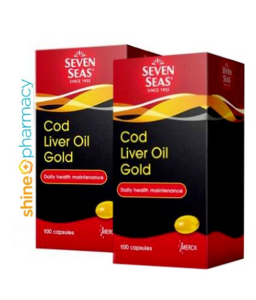 Seven Seas Cod Liver Oil Gold 100Sx2