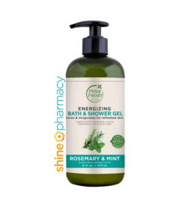Petal Fresh Bath & Shower Gel Rosemary & Mint (Energizing) 475ml