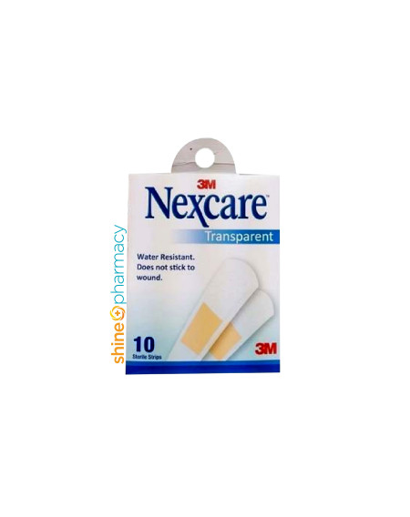 3M Nexcare Transparent Bandages 10s