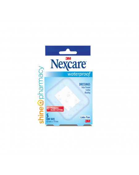 3M Nexcare Waterproof Bandages 5s