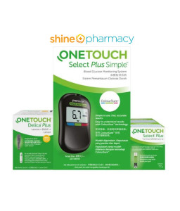 Onetouch Select Plus Simple Meter Lancet 100s+strip 2x25s