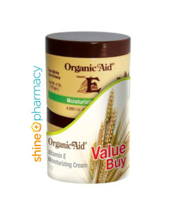 Organic Aid Vitamin E Moist Cream 2x28gm